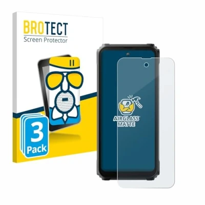 Afbeelding van BROTECT Screenprotector voor Blackview BL9000 Folie Beschermfolie Beschermglas matte (3 Stuks)