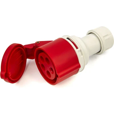 Afbeelding van HBM Cee Form Contrastekker 400 Volt 32A, 5 Polig, 6h, IP44