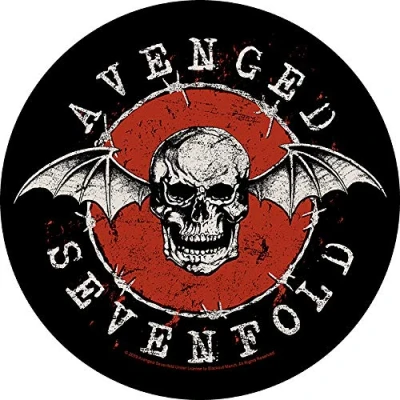 Afbeelding van Avenged Sevenfold Distressed Skull Rugpatch Multicolours