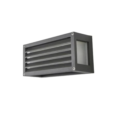 Afbeelding van Lucande Wandlamp buiten &#039;Aurelien&#039; (modern) in Zwart uit aluminium tuin, muurlamp