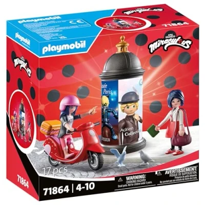 Afbeelding van PLAYMOBIL Playm. Miraculous: Rollerfahrt durch Par