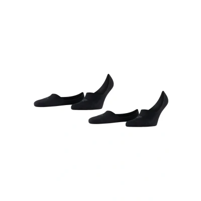Afbeelding van Burlington Everyday 2PACK Hidden IN SHOE Enkelsokken, Heren, Maat: 39/40, Black