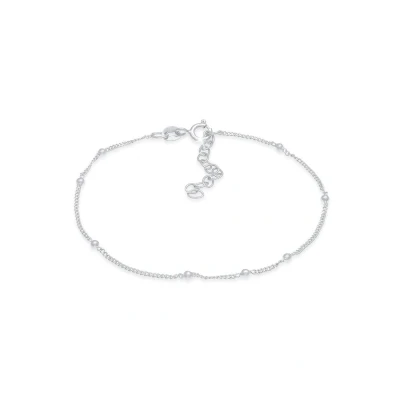 Afbeelding van Elli Basic Trend Blogger Armband, Dames, Maat: 16, Silber