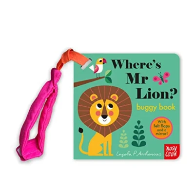 Afbeelding van Where&#039;s Mr Lion?: Buggy Book (Felt Flaps)