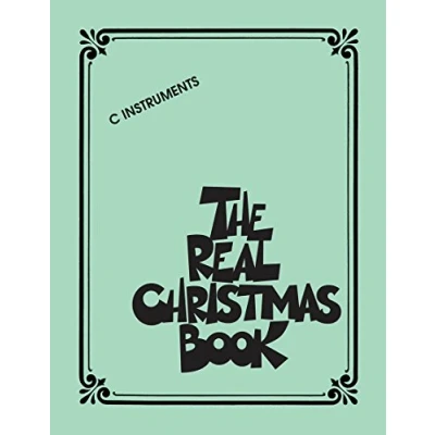 Afbeelding van THE REAL CHRISTMAS BOOK: C Edition Includes Lyrics!