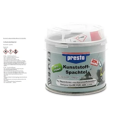 Afbeelding van presto 601460 plastic spatel styrolgereduceerd 250 g