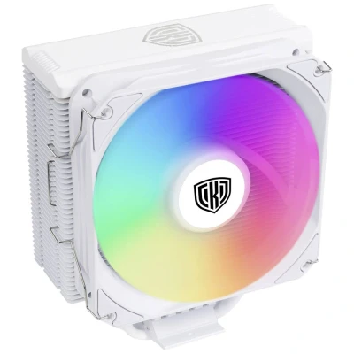 Afbeelding van Kolink Umbra EX180 ARGB White CPU Cooler 120 mm koellichaam met ventilator