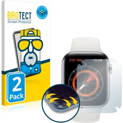 Afbeelding van BROTECT Volledige bedekking Matte Scherm Beschermer, Smartwatch beschermfolie, Zwart