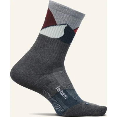 Afbeelding van Feetures Trail Max Cushion Mini Crew Trailsokken Gray 47 51
