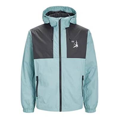Afbeelding van Jack &amp; Jones Jcofilo Light Jacket Windjack, Heren, Maat: Large, Trellis