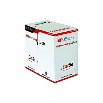 Afbeelding van Techly ITP8 RIS 0305 netwerkkabel Grijs 305 m Cat5e F/UTP (FTP)