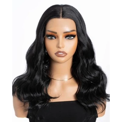 Afbeelding van Style Icon Pruiken Krullend Kant Voor Synthetische 44cm Lange Pruik Medium Voorkant Vrouwen Hittebestendige Vezel