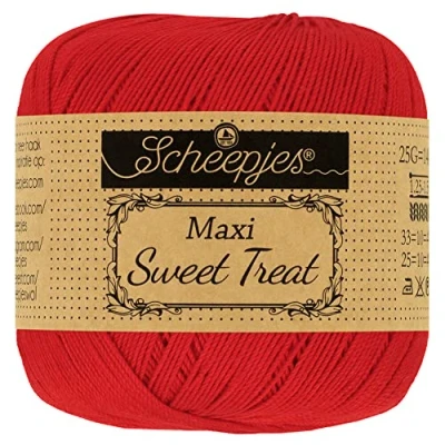 Afbeelding van Scheepjes Maxi Sweet Treat 722 Red