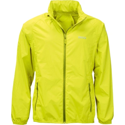 Afbeelding van Pro X Elements Opbergbare regenjas voor heren PACKable Neon geel maat M