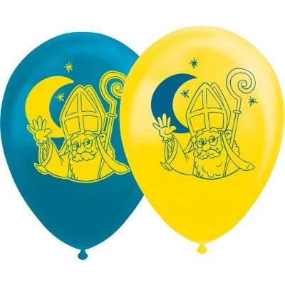 Afbeelding van Sinterklaas ballonnen (8 stuks)