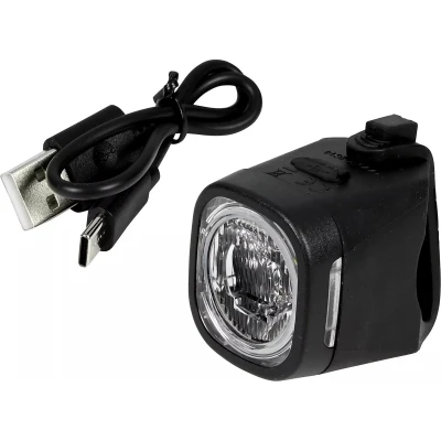 Afbeelding van Benson Fietslamp LED USB oplaadbaar wit