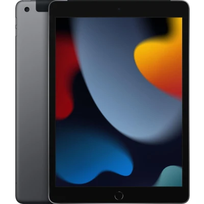 Afbeelding van Refurbished Apple iPad 10.2 (2021) WiFi + Cellular Space Grey / 256GB Lichte gebruikssporen