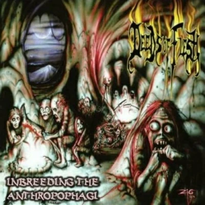 Afbeelding van Deeds Of Flesh Inbreeding The Anthropophagi (CD)