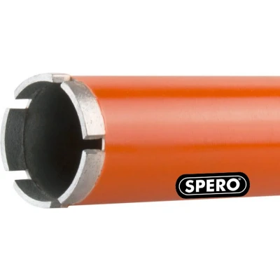 Afbeelding van 81mm x 400mm Lang R1/2 Dunwandig Beton Diamantboor boren SPERO