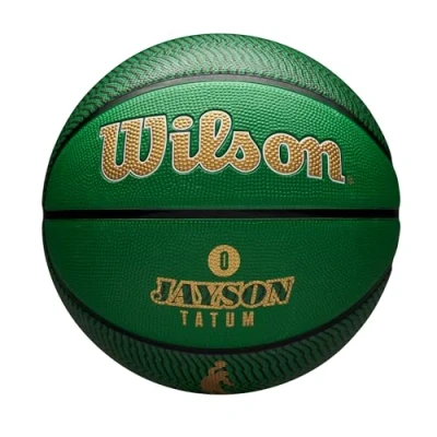 Afbeelding van WILSON NBA Player Icon Basketbal voor buiten, Jayson Tatum, maat 7, 74,9 cm