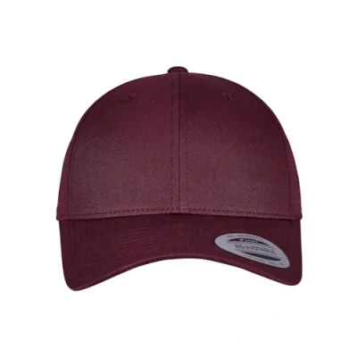 Afbeelding van Flexfit Curved Classic Snapback Pet, Maat: One Size, Maroon