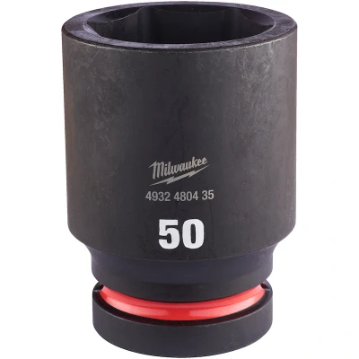 Afbeelding van Milwaukee Accessoires SHOCKWAVE Slagdop 1&quot; diep 50mm 1 stuk 4932480435