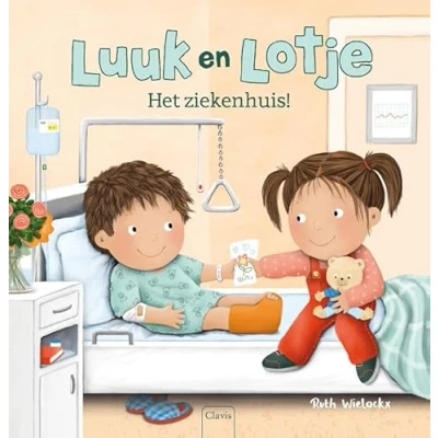 Afbeelding van Luuk en Lotje. Het ziekenhuis!