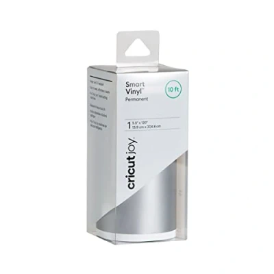Afbeelding van Cricut Joy™ Smart Vinyl Permanent Folie Zilver