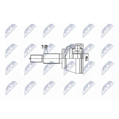 Afbeelding van Homokineet reparatie set, aandrijfas NTY NPZ RE 059