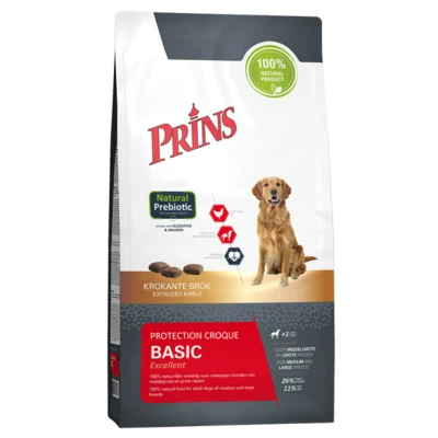 Afbeelding van Prins Protection Croque Basic Excellent Hondenvoer 10 kg