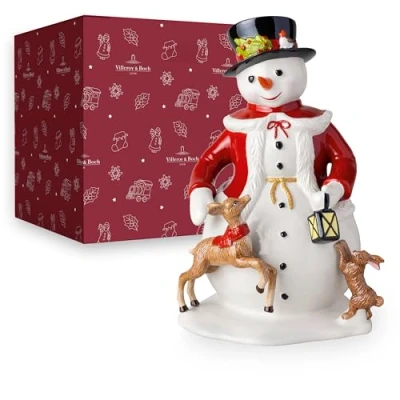 Afbeelding van Villeroy &amp; Boch Christmas Toys Memory sneeuwpop, 24 x 23 36 cm, hard porselein, meerkleurig, handbeschilderd