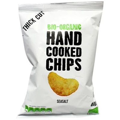 Afbeelding van Trafo Chips Handcooked Zout Bio, 40 gram