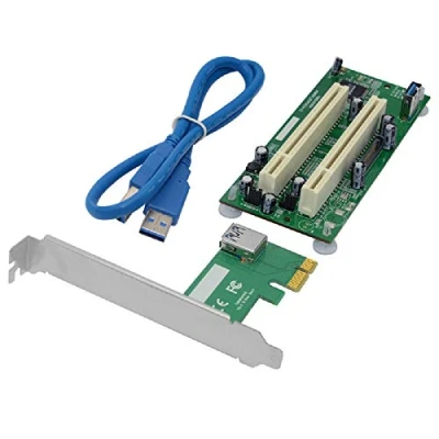Afbeelding van Jeirdus PCI Express naar adapterkaart PCIe 2 converteradapter met laag profiel/halve hoogte beugel