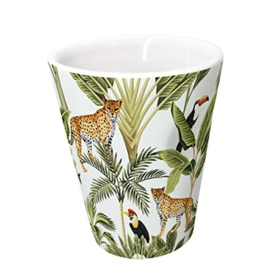 Afbeelding van Nerthus FIH 506 Jungle porseleinen espressobeker