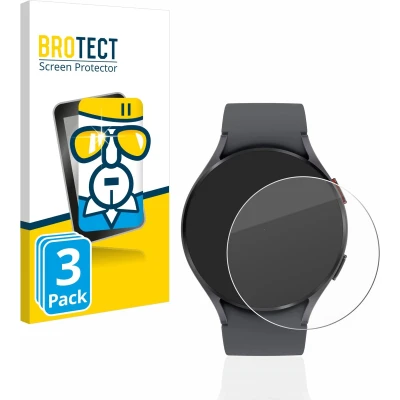 Afbeelding van BROTECT Glas Screenprotector voor Samsung Galaxy Watch 5 (44mm) Gehard Beschermglas 9H (3 Stuks)