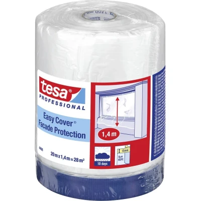 Afbeelding van tesa 04498 00001 00 Afdekfolie Easy Cover Transparant (l x b) 20 m 1.4 1 stuk(s)