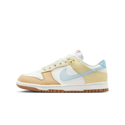 Afbeelding van NIKE Sportswear W DUNK LOW NN EAST Sneakers laag summit white/glacier blueaquarius bluesoft yellowalabasterpicante red, Dames, Maat: 40