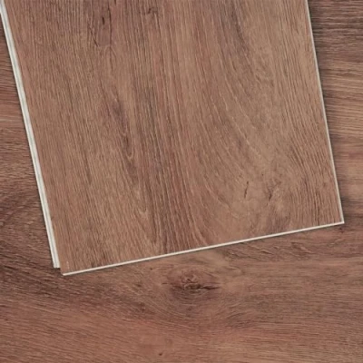 Afbeelding van VEVOR 025 in elkaar grijpende vinyl 1220 x 185 mm, 10 tegels van 5,5 mm dik, aan klikken, diepbruine houtnerf, doe het zelf vloeren voor keuken, eetkamer, slaapkamer en badkamer, gemakkelijk