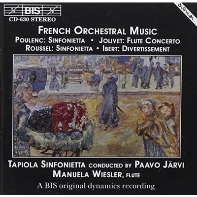 Afbeelding van Manuela Wiesler, Tapiola Sinfonietta, Paavo Järvi Frecnh Orchestral Music (CD)