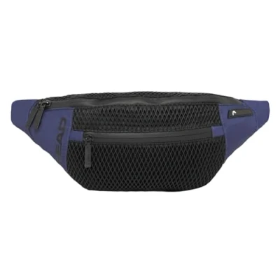 Afbeelding van HEAD Gordeltas Net Waistbag Navy Donkerblauw Zwart