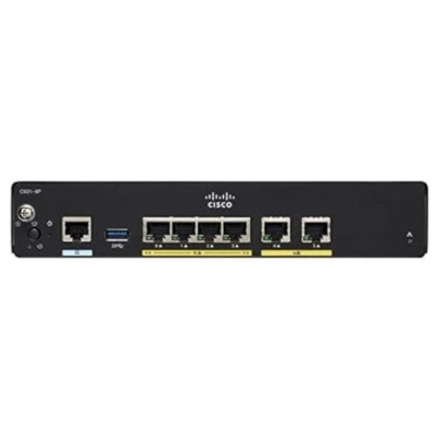 Afbeelding van Cisco C927 4P bedrade router Gigabit Ethernet Zwart
