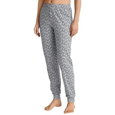 Afbeelding van Calida MIT BÜNDCHEN Pyjamabroek, Dames, Maat: 32/34, Peacoat blue