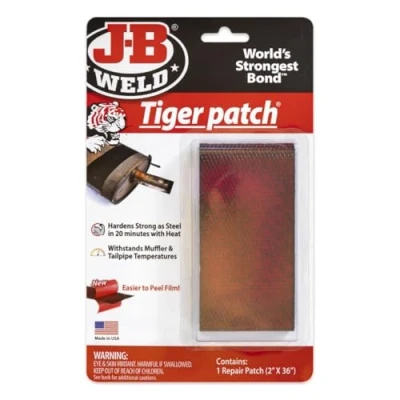 Afbeelding van JB Weld Muffler Patch Gekaard