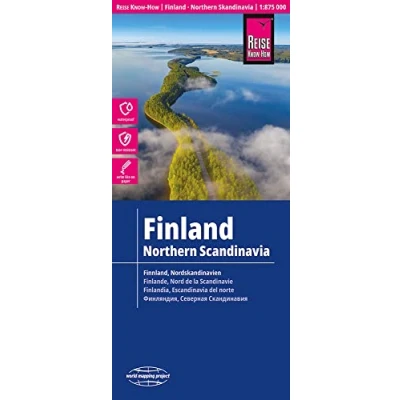 Afbeelding van Reise Know How Landkarte Finnland und Nordskandinavien 1 : 875 000: Finland and Northern Scandinavia