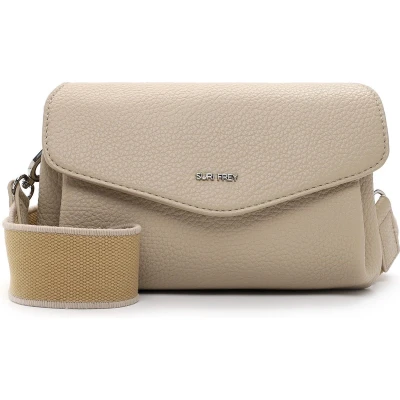 Afbeelding van SURI FREY SFY Hanny Schoudertas, Dames, Maat: One Size, Taupe