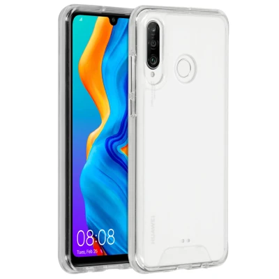 Afbeelding van Huawei P30 Lite Hoesje Kunststof Accezz Hardcase/Backcover Transparant Telefoonhoesje Shockproof/Valbescherming