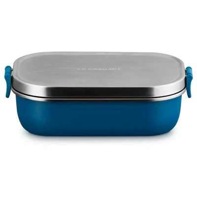Afbeelding van Le Creuset On The Go Lunchbox Deep Teal 900 ml