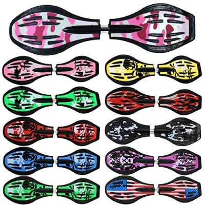 Afbeelding van FunTomia Waveboard Original ABEC9 kogellagers incl. tas tot 120 kg (verschillende kleurdesigns)