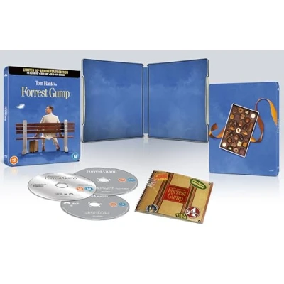 Afbeelding van Forrest Gump 4K UHD Steelbook includes Booklet [Blu ray] [Region A &amp; B C]