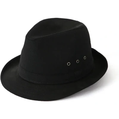 Afbeelding van ASTRADAVI Trilby Hoed Unisex Fedora Zwart
